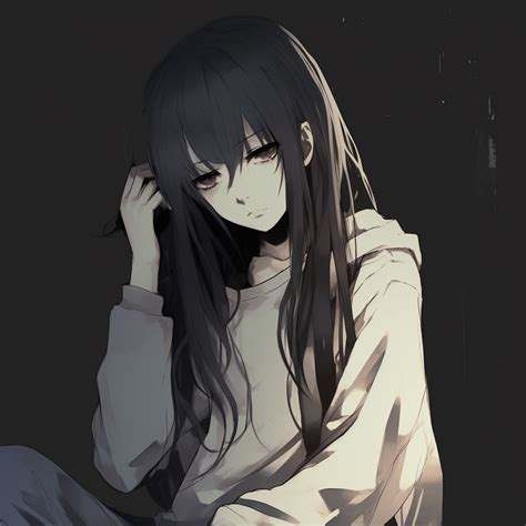 anime characters pfp|depressed anime character pfp.